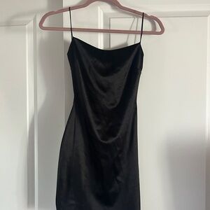 Elegant Black Dress with open back